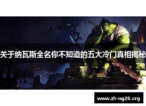 关于纳瓦斯全名你不知道的五大冷门真相揭秘