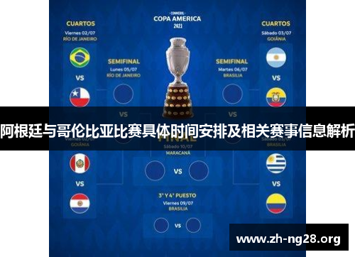 阿根廷与哥伦比亚比赛具体时间安排及相关赛事信息解析 阿根廷与哥伦比亚比赛具体时间安排及相关赛事信息解析